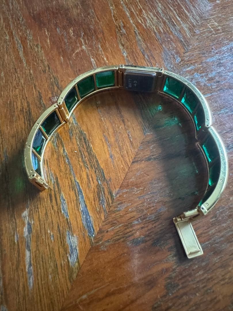 エメラルド　手巻き時計 値下げ交渉⭕️