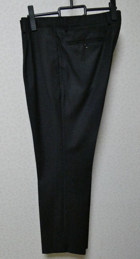 Zegna ゼニア生地使用 スーツ ブラック 100AB7