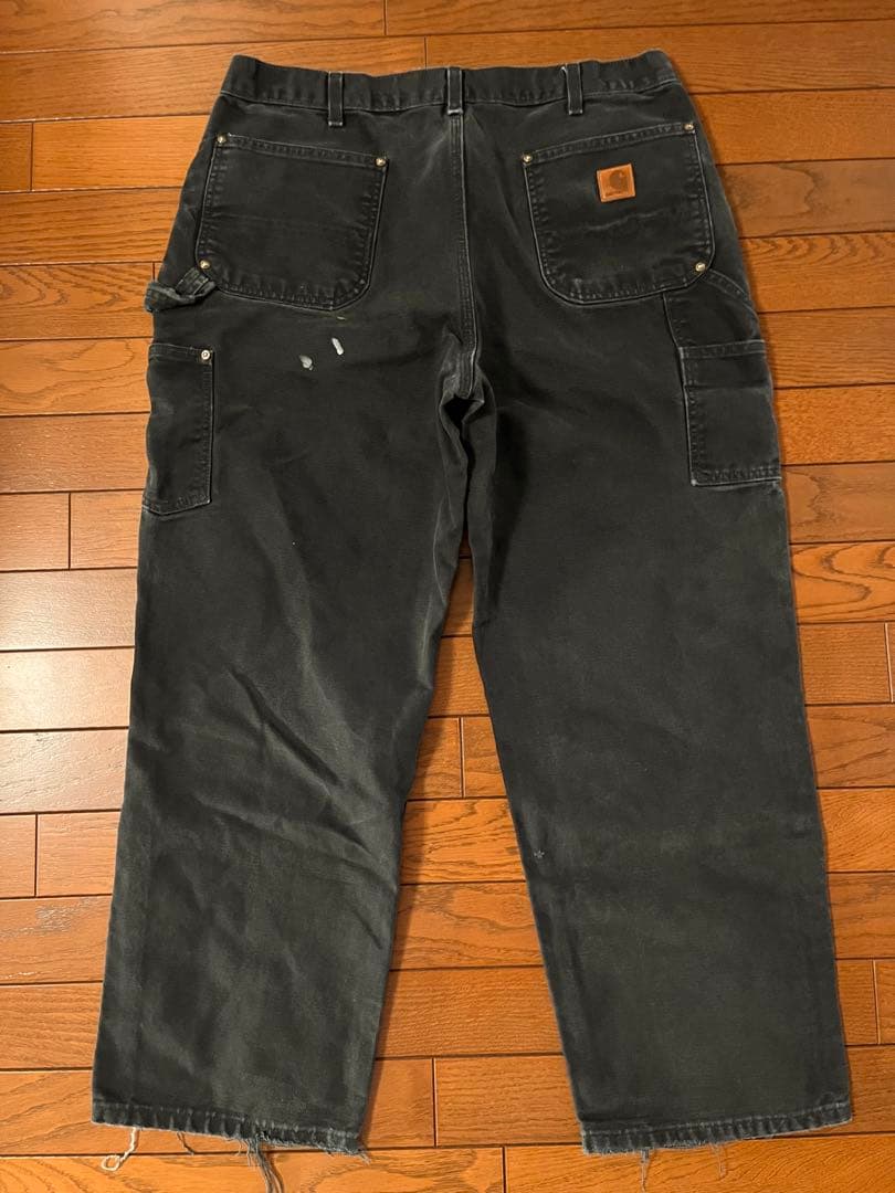 ブラック！CARHARTT DOUBLEKNEE カーハートダブルニー