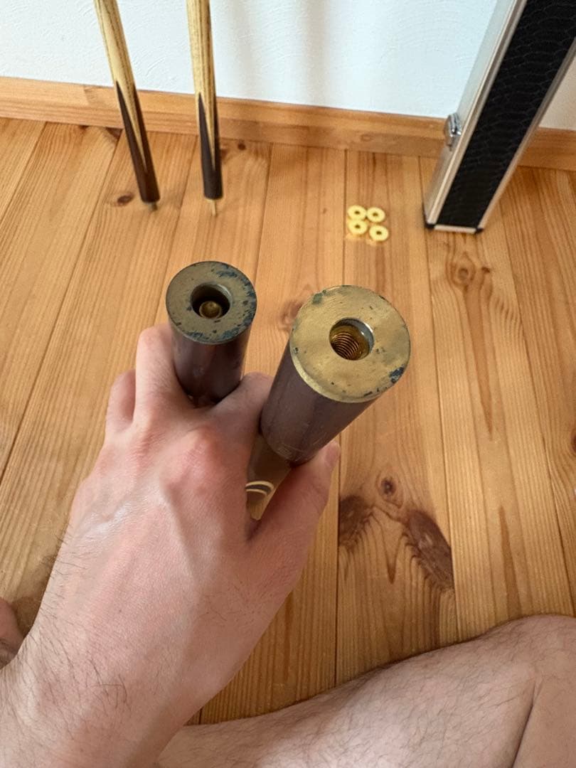 カルティエ スヌーカー キュー 2本 キューケース付 ビリヤード Cartier