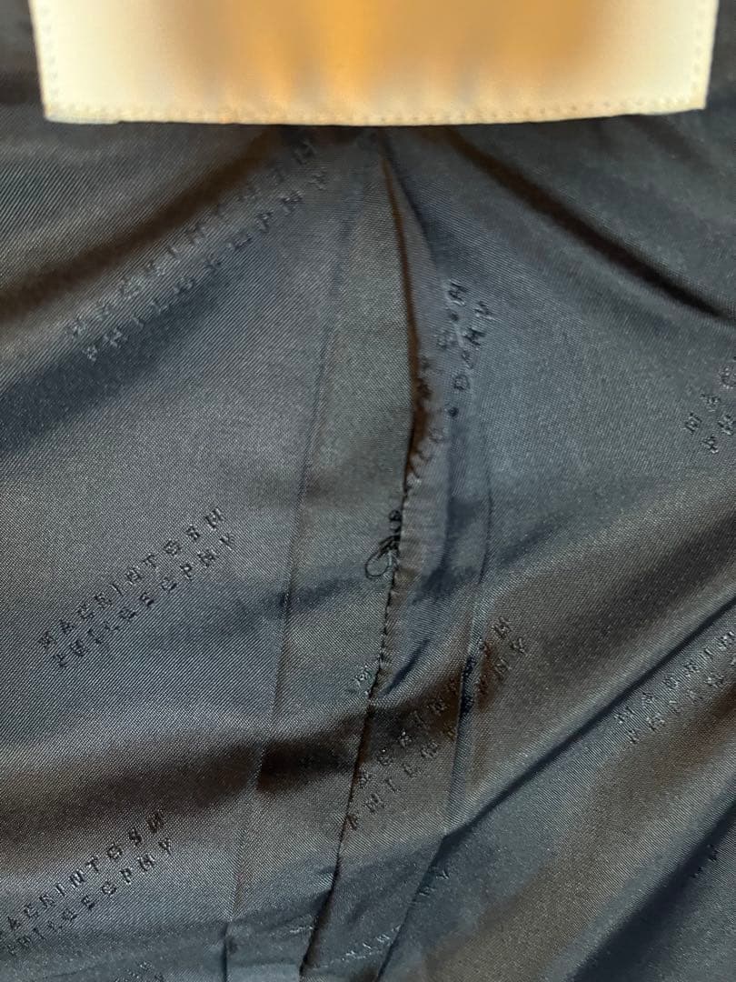 MACKINTOSH PHILOSOPHY チェスターコートベルト付き