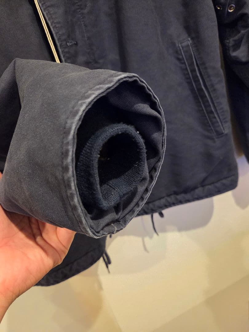WAIPER.inc U.S.NAVY N-1 デッキジャケット USED加工