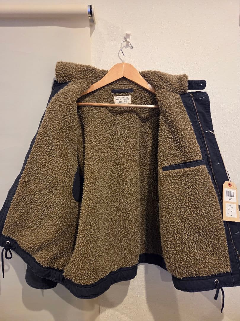 WAIPER.inc U.S.NAVY N-1 デッキジャケット USED加工