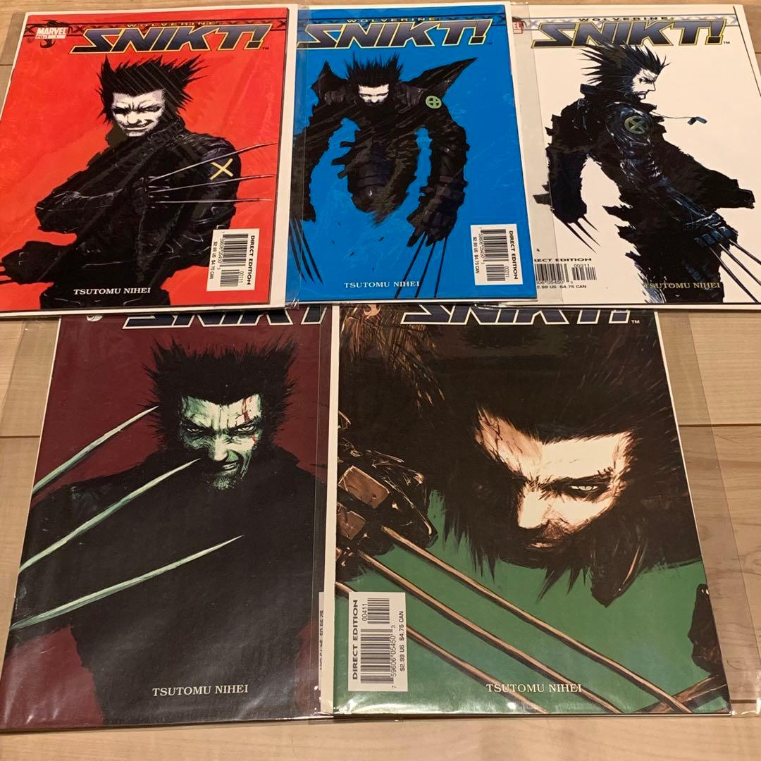 希少 弐瓶勉 WOLVERINESNIKT!コンプリートTSUTOMUNIHEI