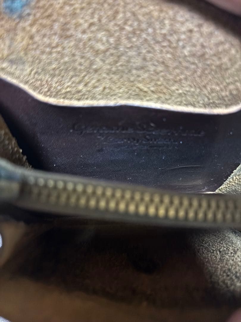 LARRY SMITH ブラウン 二つ折り財布