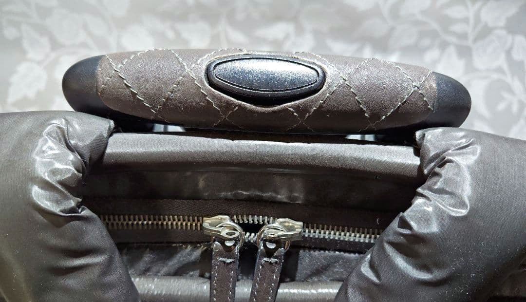 CHANEL シャネル コココクーン キャリーバッグ ナイロン