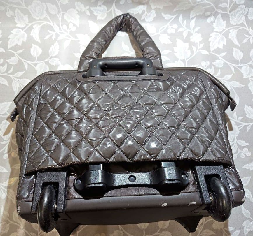 CHANEL シャネル コココクーン キャリーバッグ ナイロン