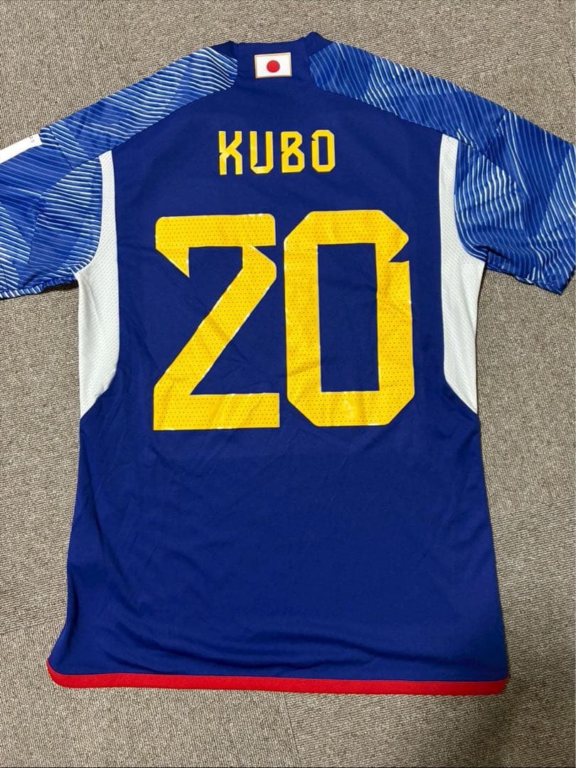 adidas 日本代表 サッカーシャツ KUBO 20 Lサイズ