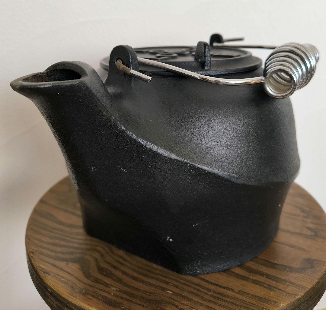 希少 ロッジ ティーケトル 4TK2 LODGE クロスワード ビンテージ