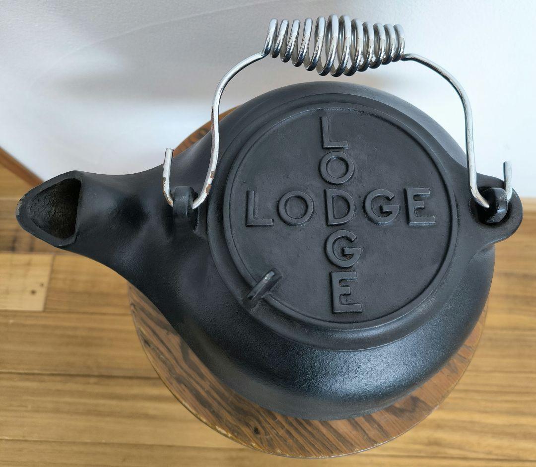 希少 ロッジ ティーケトル 4TK2 LODGE クロスワード ビンテージ