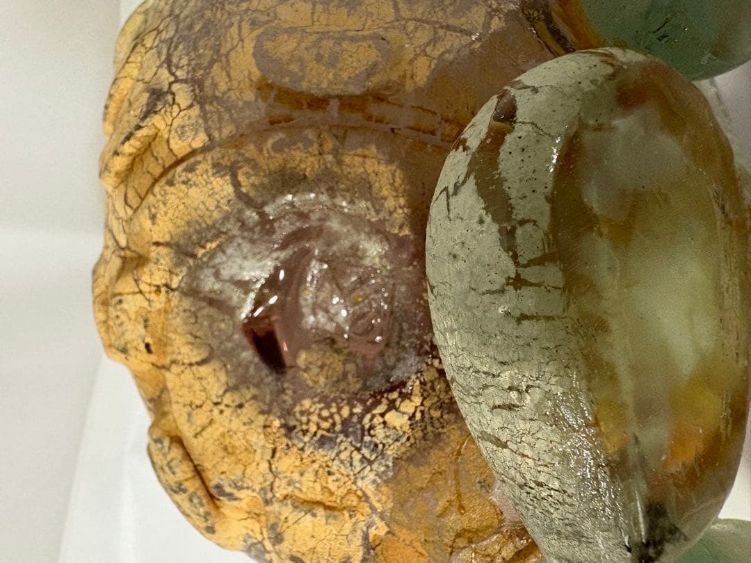 【稲嶺盛吉】琉球ガラス　皿（貝）②