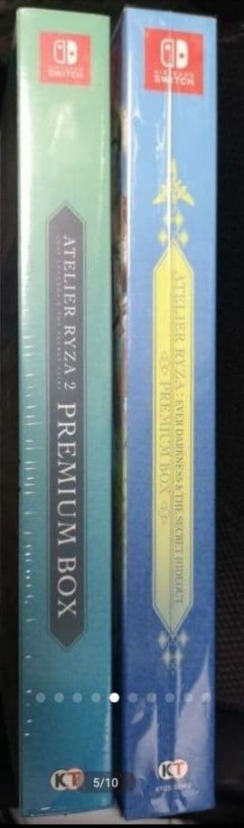 【Switch】美品ライザのアトリエ ＋ライザのアトリエ2プレミアム限定版セット