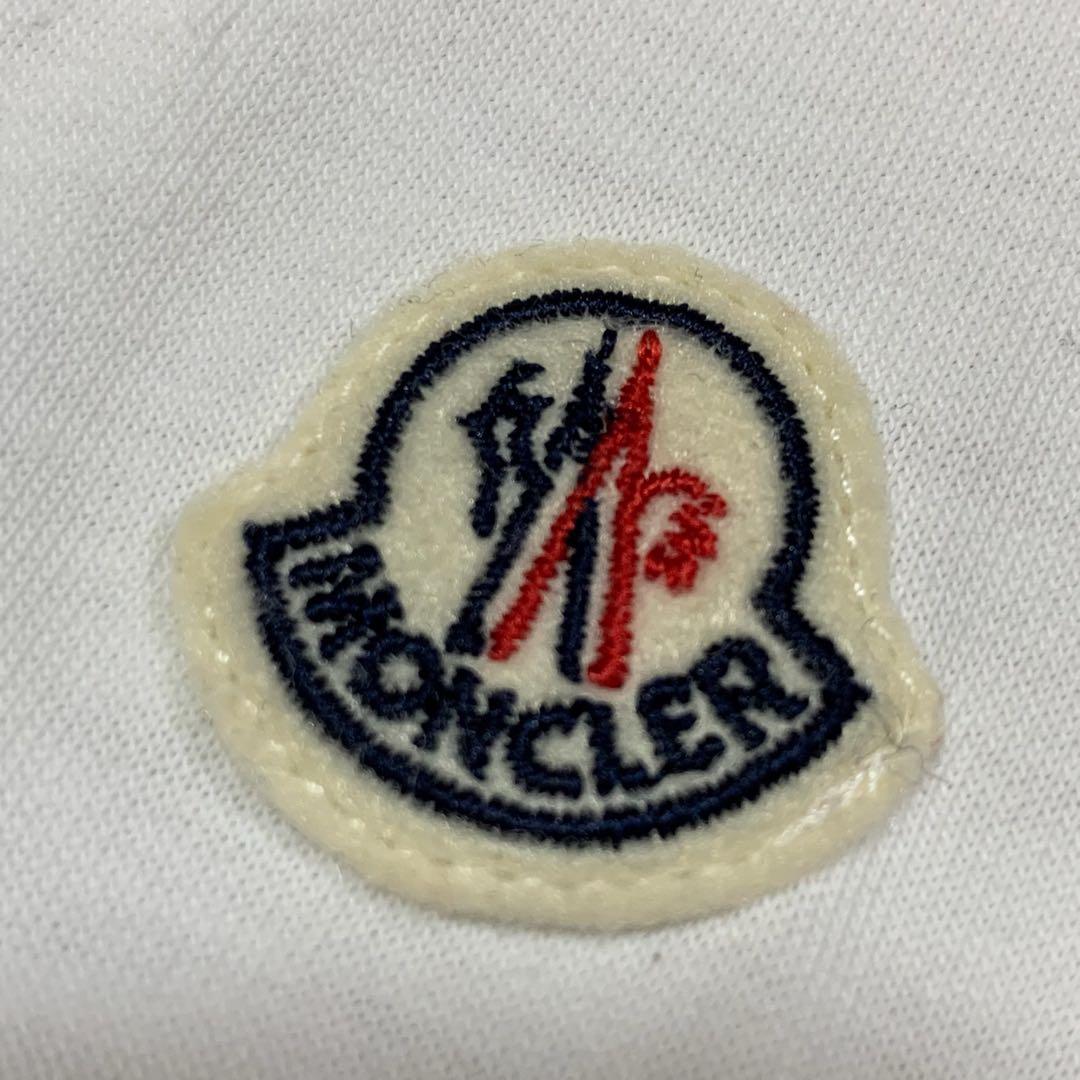 〔美品〕モンクレール　レディース　ロンT ホワイト 長袖 TシャツXS 5S52