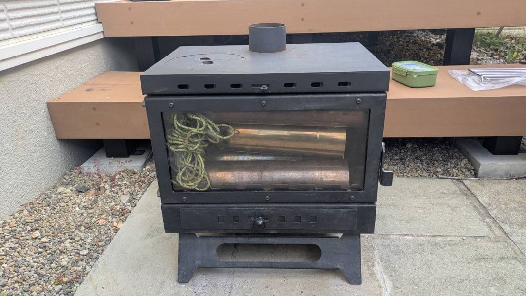 LandField 薪ストーブ＋追加煙突1本　ランドフィールド　　二次燃焼