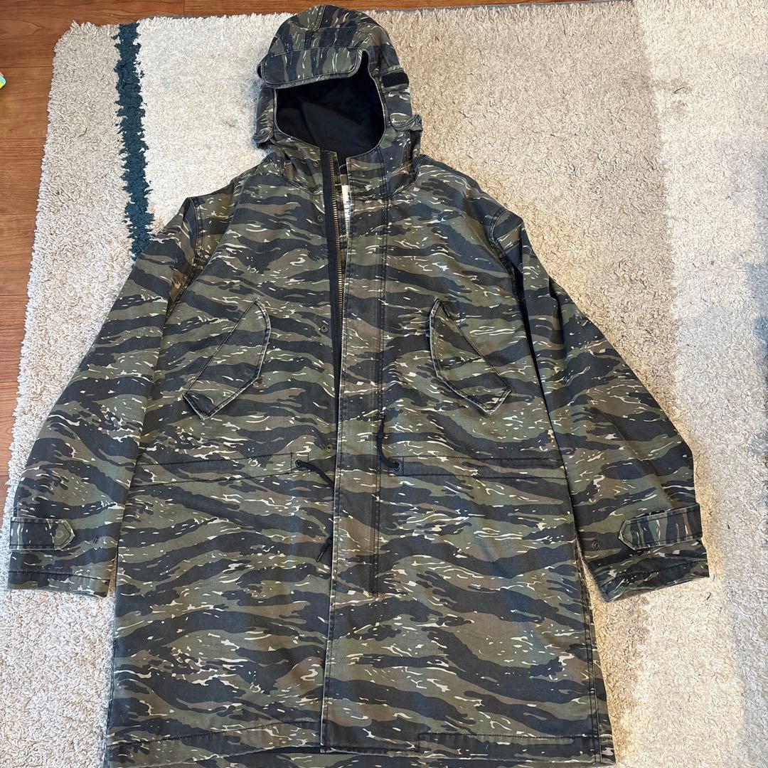 Supremeシュプリーム M-51 迷彩ジャケットカモフラ モッズコート M