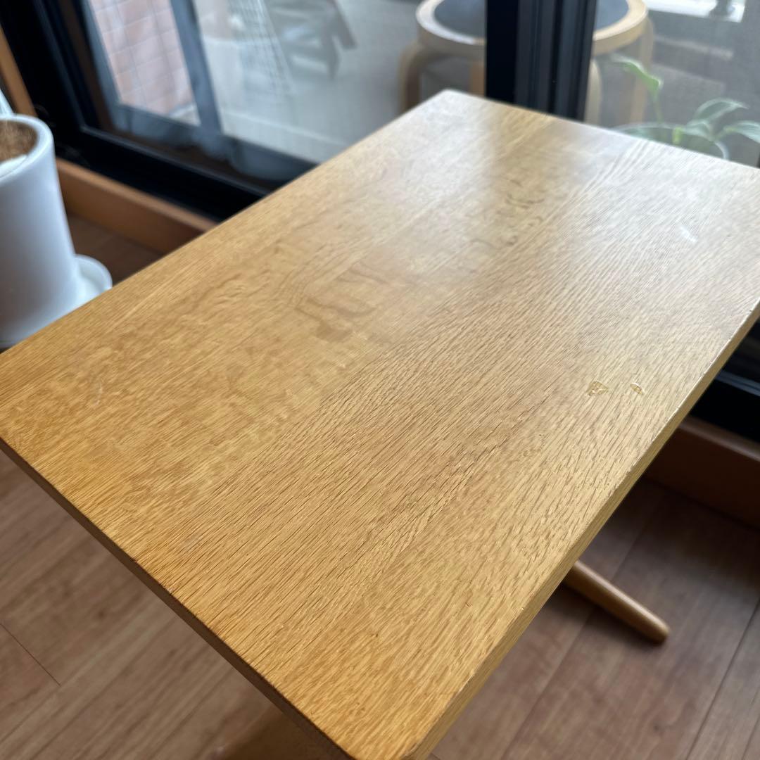 ナラ無垢材 サイドテーブル JOYSTYLE 天然木 ソファ用 北欧