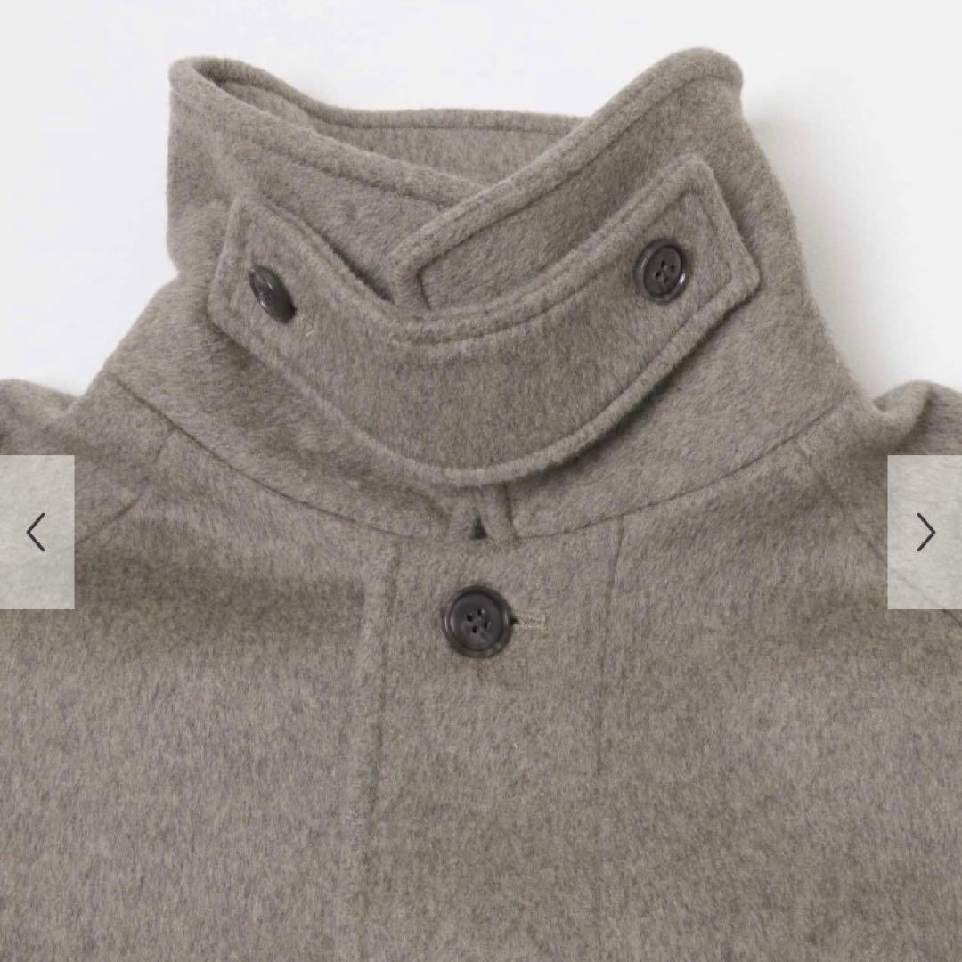 タグ付き未使用品　かぐれ　ウールバックタックショートコート