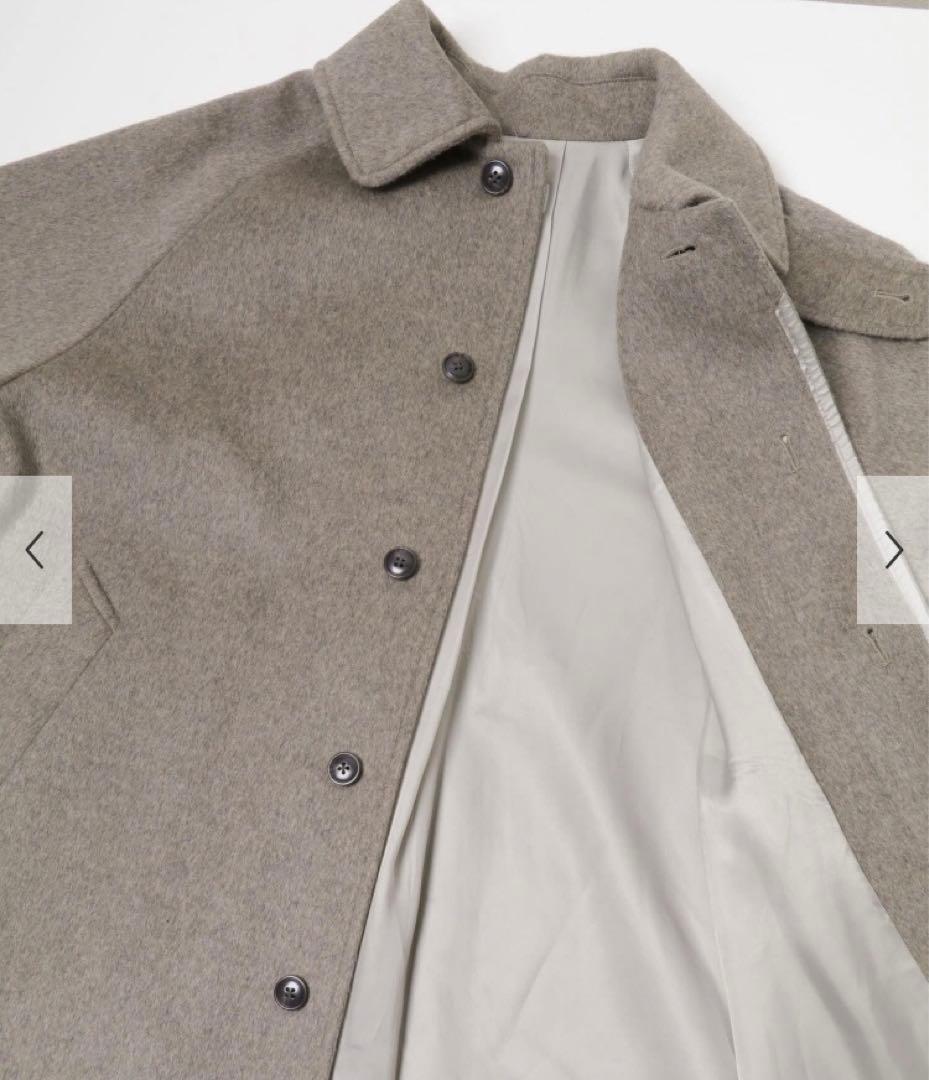 タグ付き未使用品　かぐれ　ウールバックタックショートコート