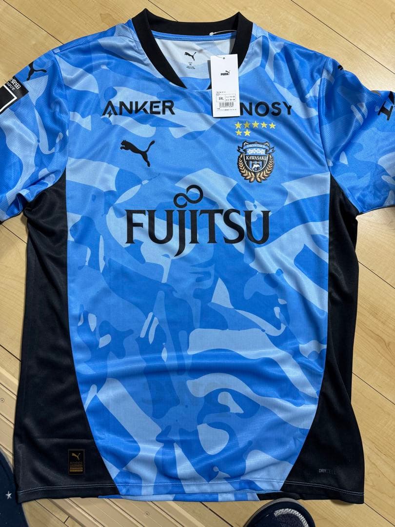 未使用タグ付き 川崎フロンターレ 百年構想リーグ ホームユニ 伊藤達哉17番