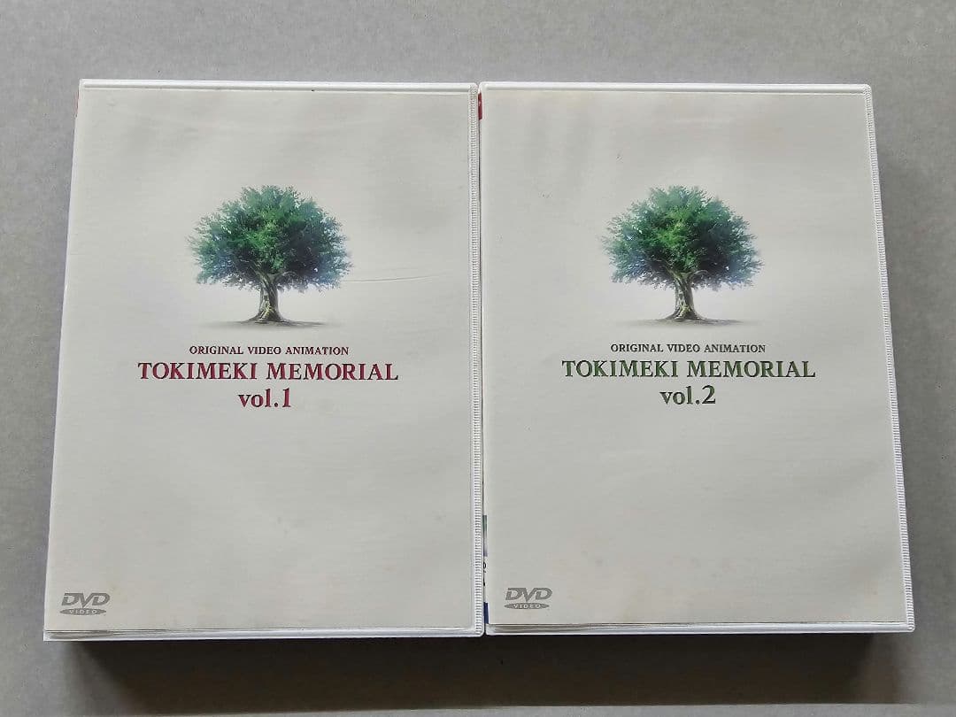 ほぼ新品OVAときめきメモリアルDVD1巻、2巻セット(ライトニング)