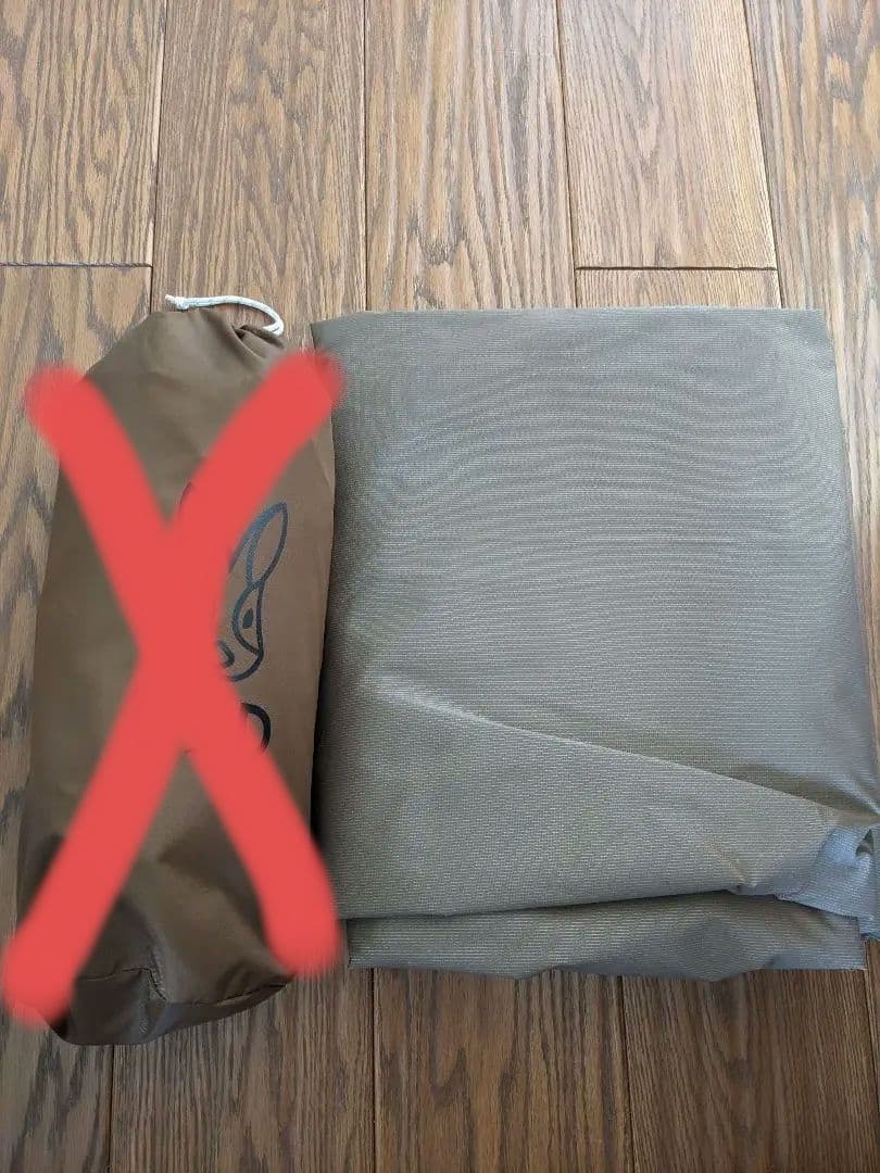 ノルディスク　レイサexp　グランドシート