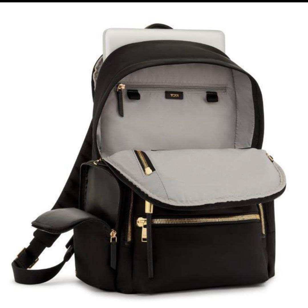 お値引き中　美品　TUMI セリーナ ゴールドジッパー　タグあり