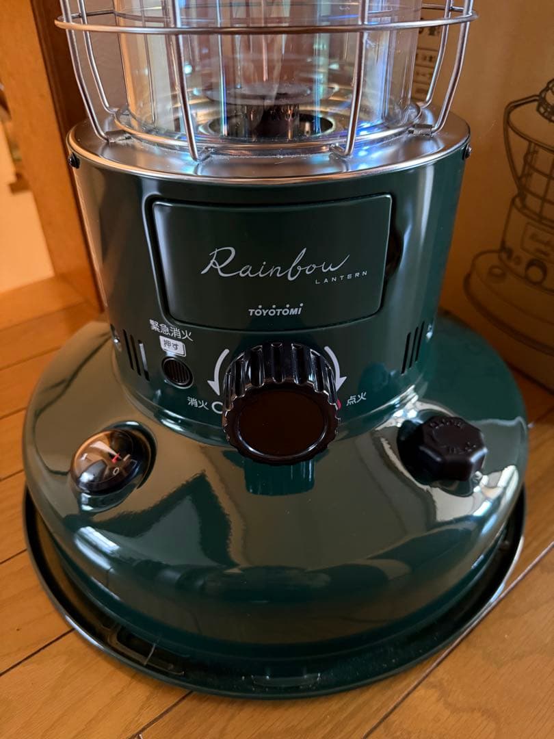 トヨトミ　レインボーストーブ　RL-25M グリーン