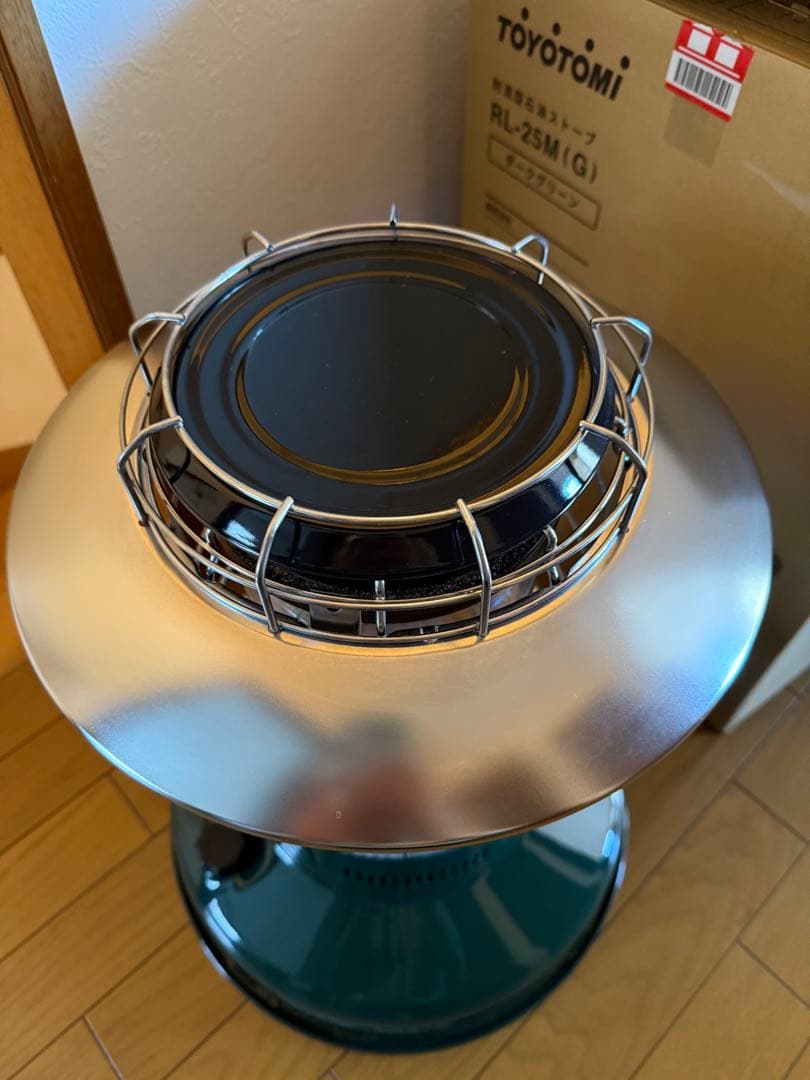 トヨトミ　レインボーストーブ　RL-25M グリーン