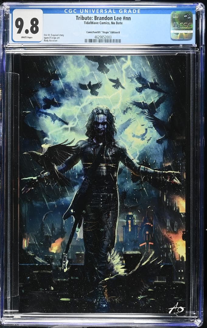 アメコミリーフ　Tribute: Brandon Lee #nn CGC 9.8