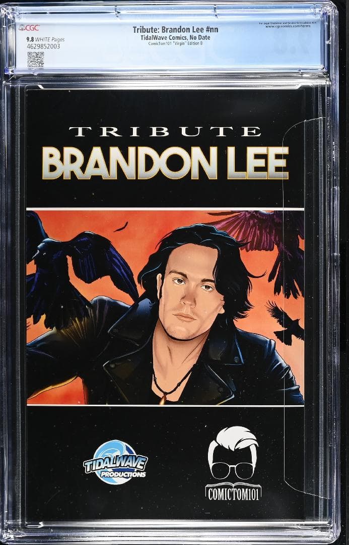 アメコミリーフ　Tribute: Brandon Lee #nn CGC 9.8