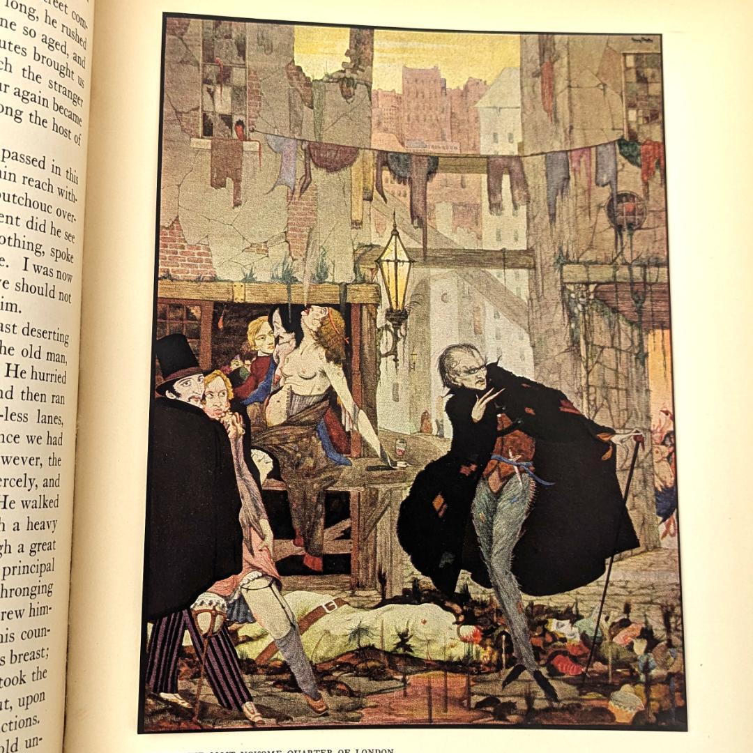 奇妙奇天烈 ハリー クラーク挿画本★ポオ怪奇小説集 カラー図版総揃1933年初版