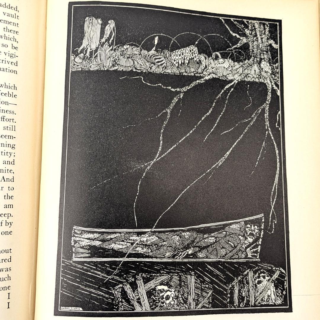 奇妙奇天烈 ハリー クラーク挿画本★ポオ怪奇小説集 カラー図版総揃1933年初版