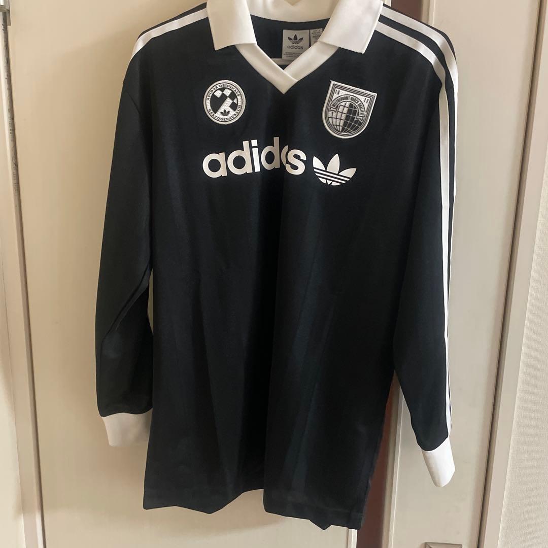 adidas originals フットボール長袖Tシャツ韓国