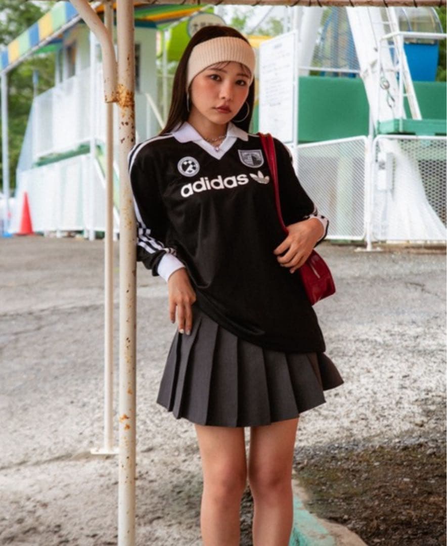 adidas originals フットボール長袖Tシャツ韓国