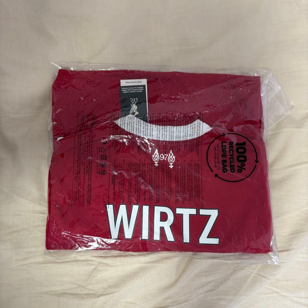 リヴァプール ユニフォーム ヴィルツ L パッチ付き