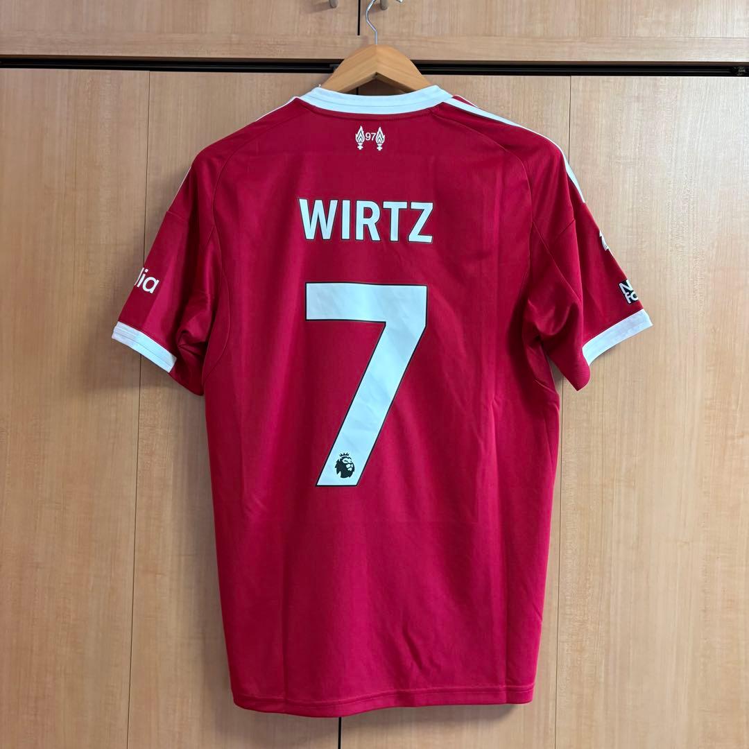 リヴァプール ユニフォーム ヴィルツ L パッチ付き