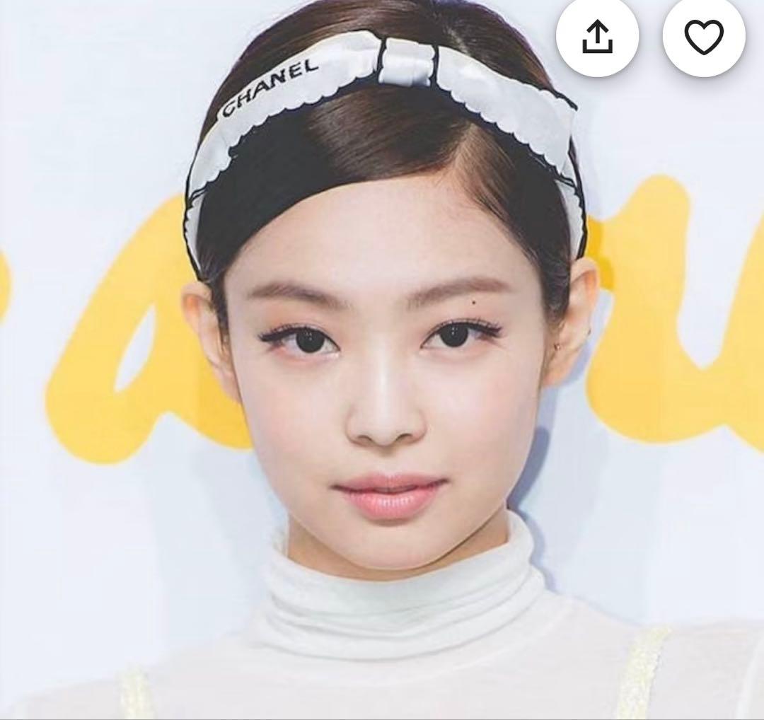 CHANEL シャネル カチューシャ ヘアバンド ホワイト ブラック