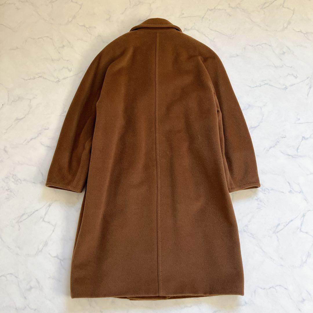 美品 マックスマーラ ダブルブレスト アイコンコート 白タグ カシミヤ