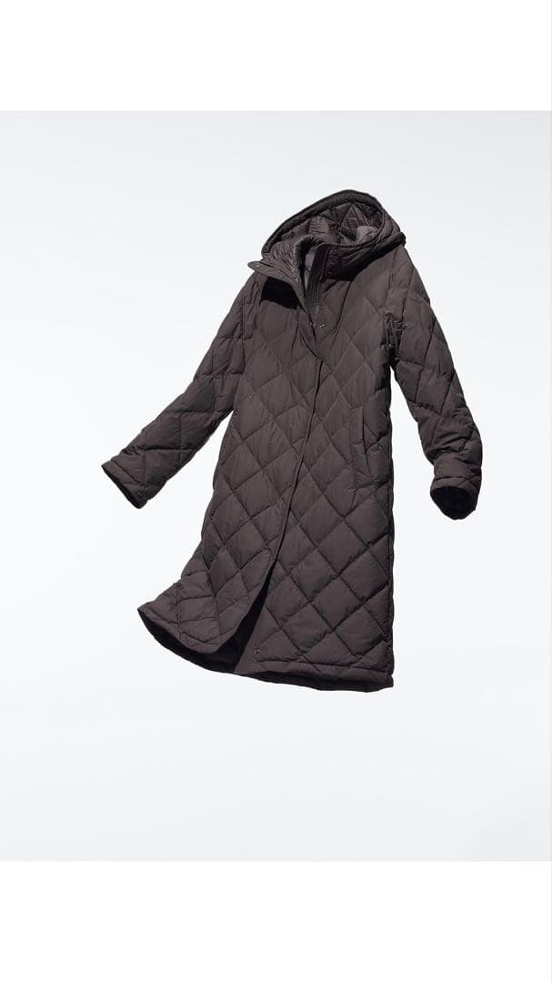 UNIQLO パフテックロングコートリラックスフィット　黒　Mサイズ