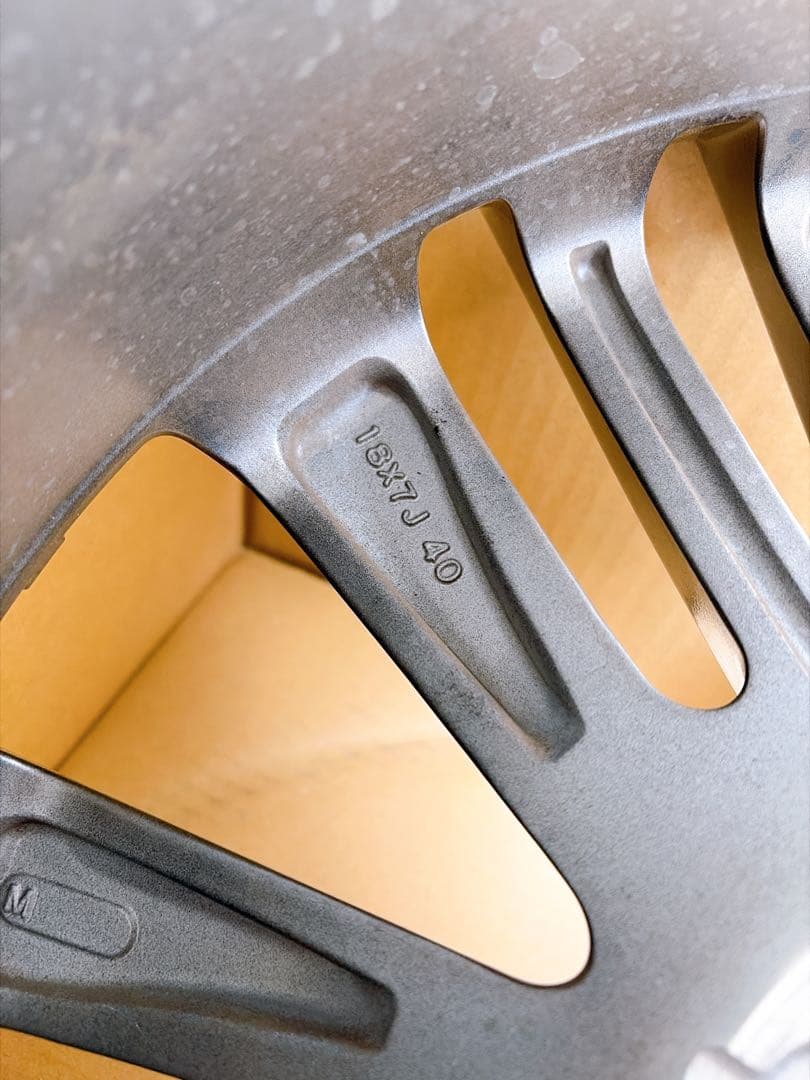 【みずごろう】トヨタ40系Zグレード ★1本販売 タイヤホイール18インチ