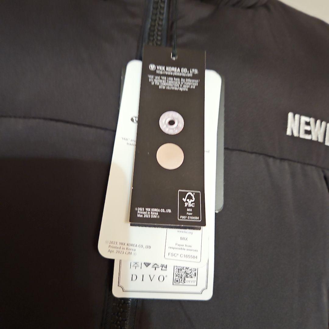 NEW ERA ダウンベスト　サイズ　L 　新品・タグ付き 　カラーブラック