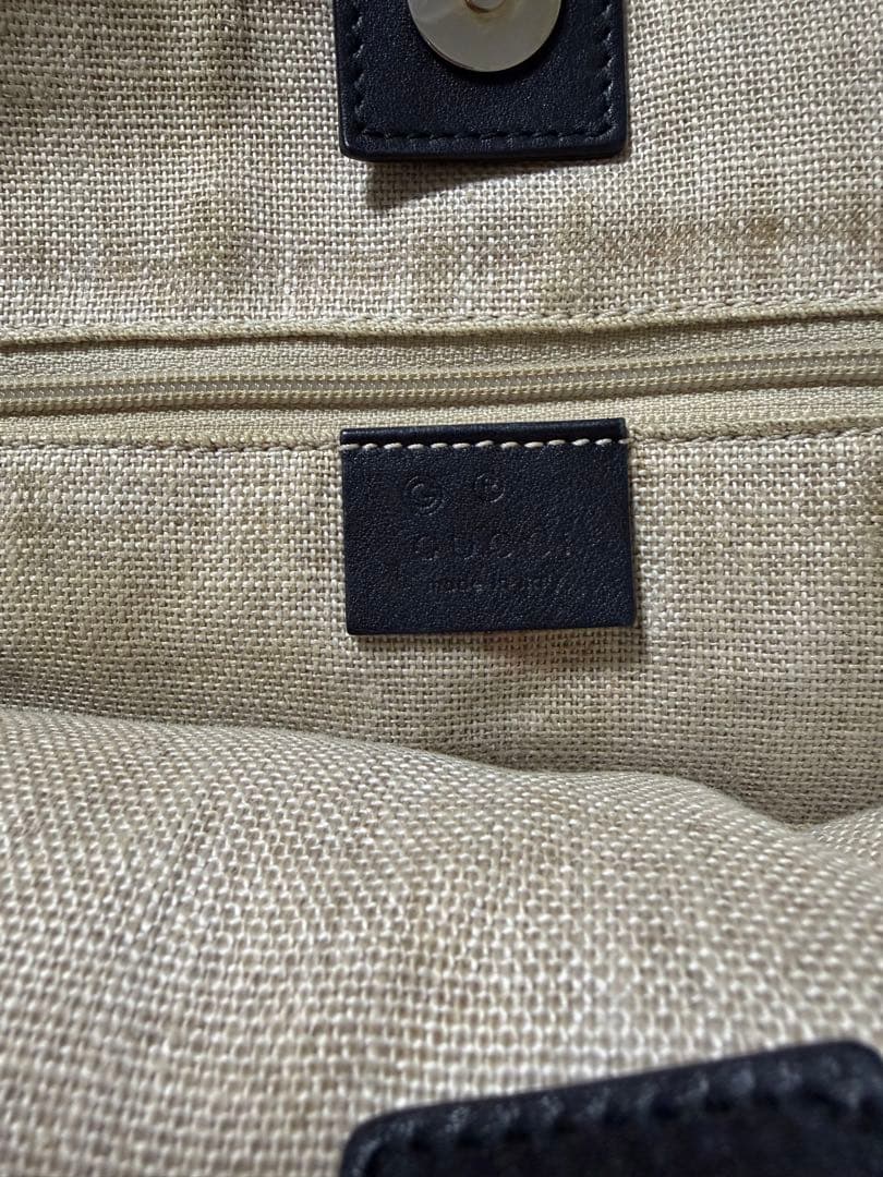 GUCCI マイクログッチシマ トートバッグ　美品