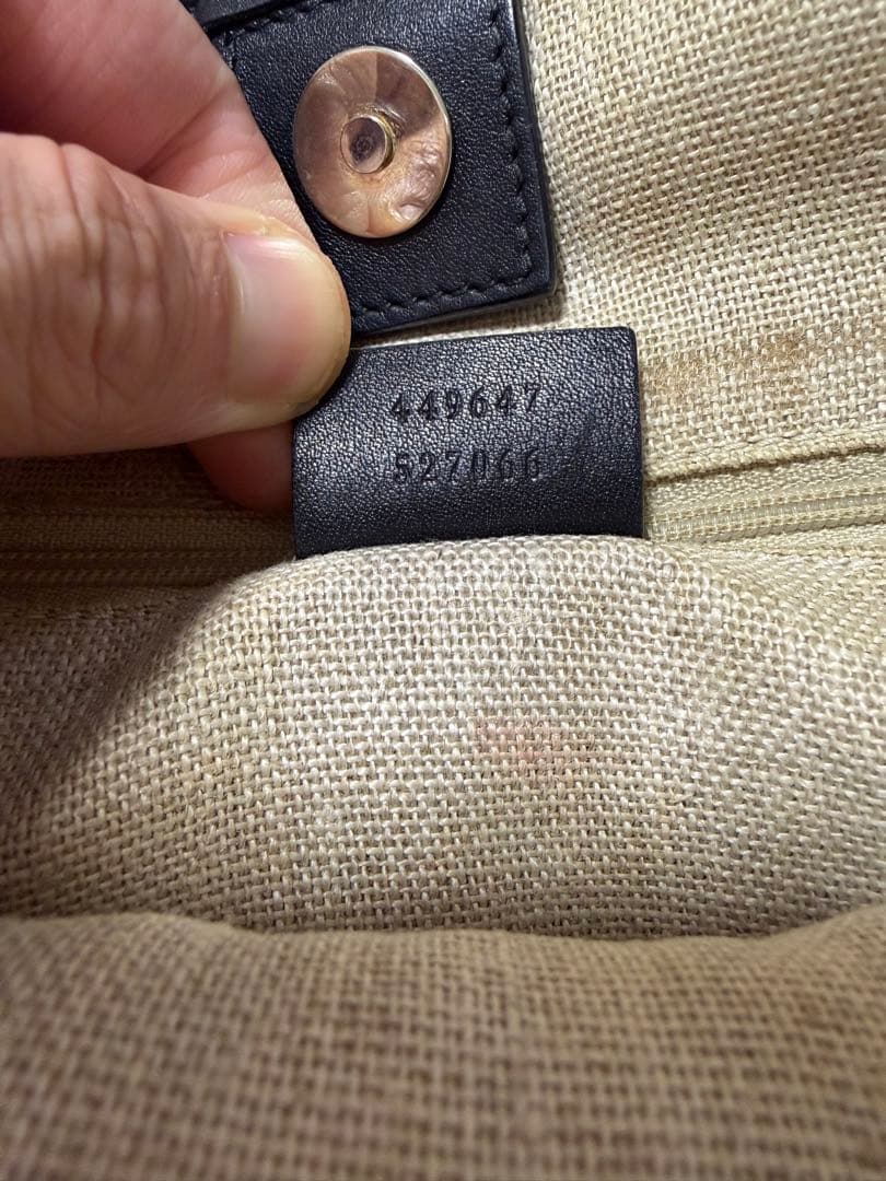 GUCCI マイクログッチシマ トートバッグ　美品