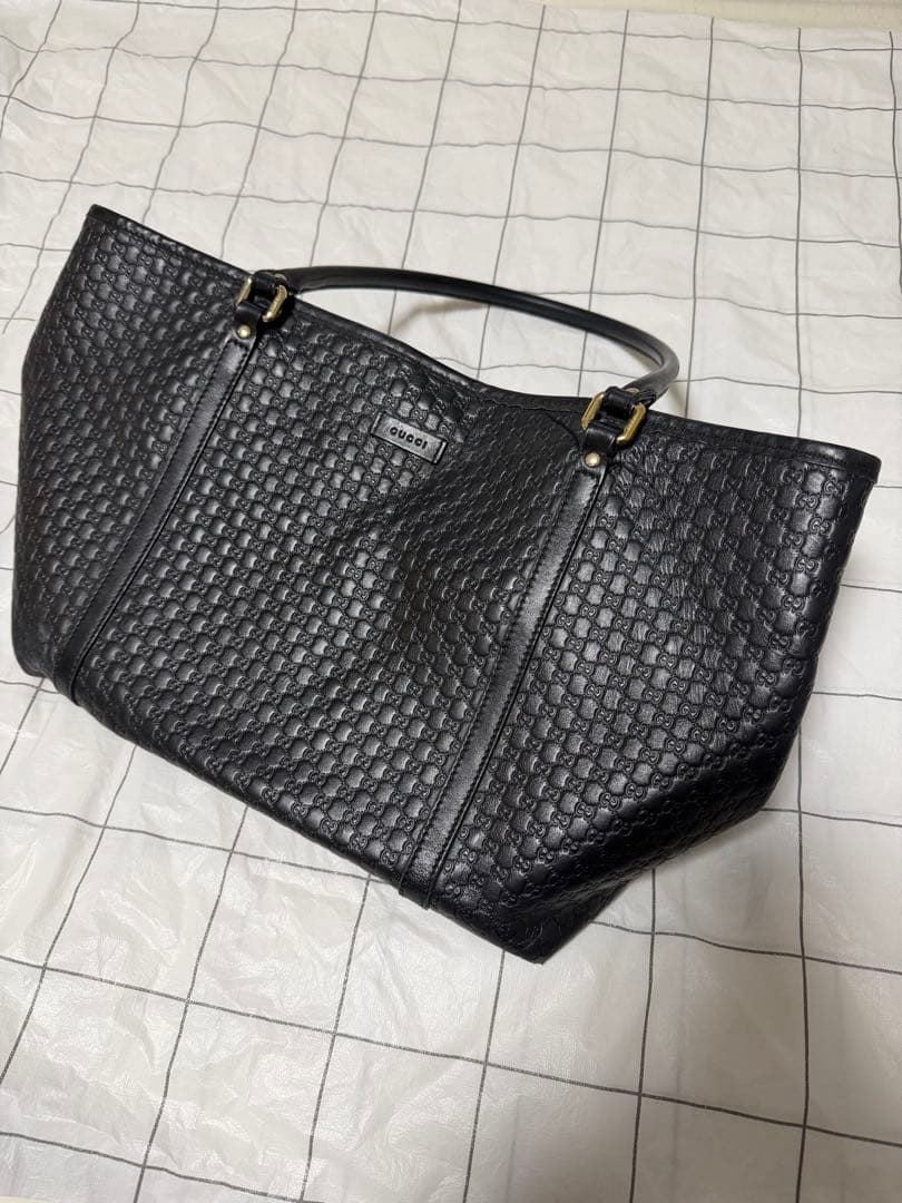 GUCCI マイクログッチシマ トートバッグ　美品