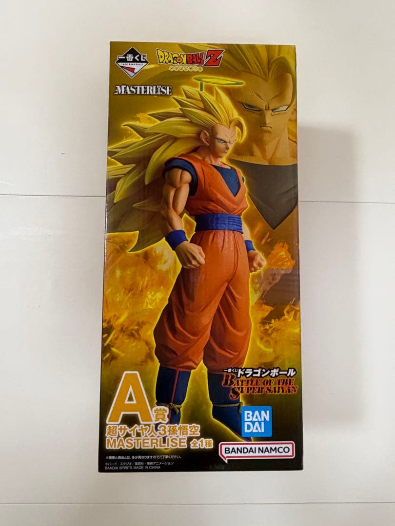 1番くじ　ドラゴンボールA賞 超サイヤ人3孫悟空MASTERLISE