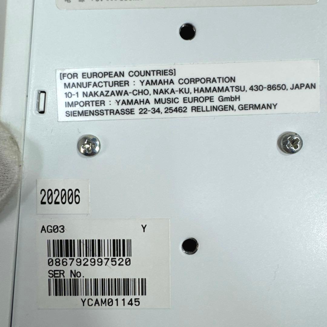 YAMAHA ヤマハ AG03 ウェブキャスティングミキサー