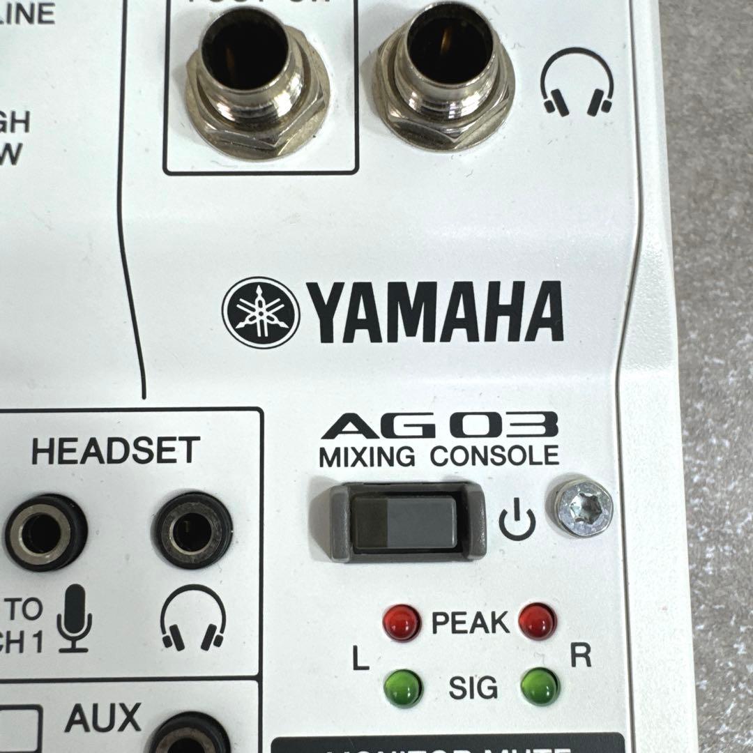 YAMAHA ヤマハ AG03 ウェブキャスティングミキサー