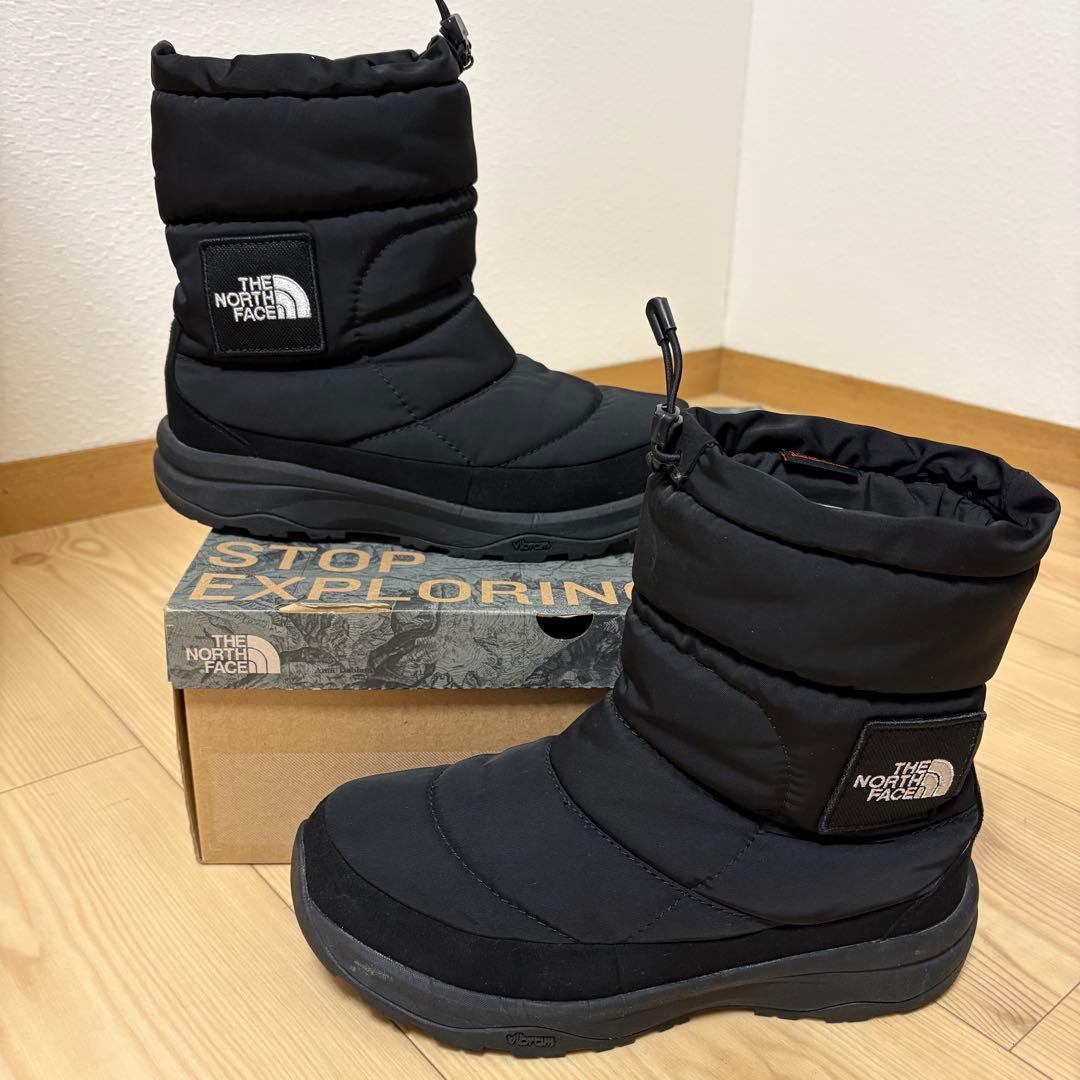 ザ・ノース・フェイス ヌプシブーツ ブラック 27cm 美品 箱付き
