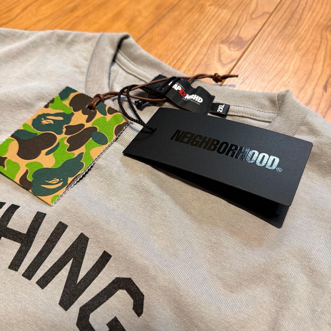 トップス A BATHING APE 25ss NEIGHBORHOOD L/S TEE