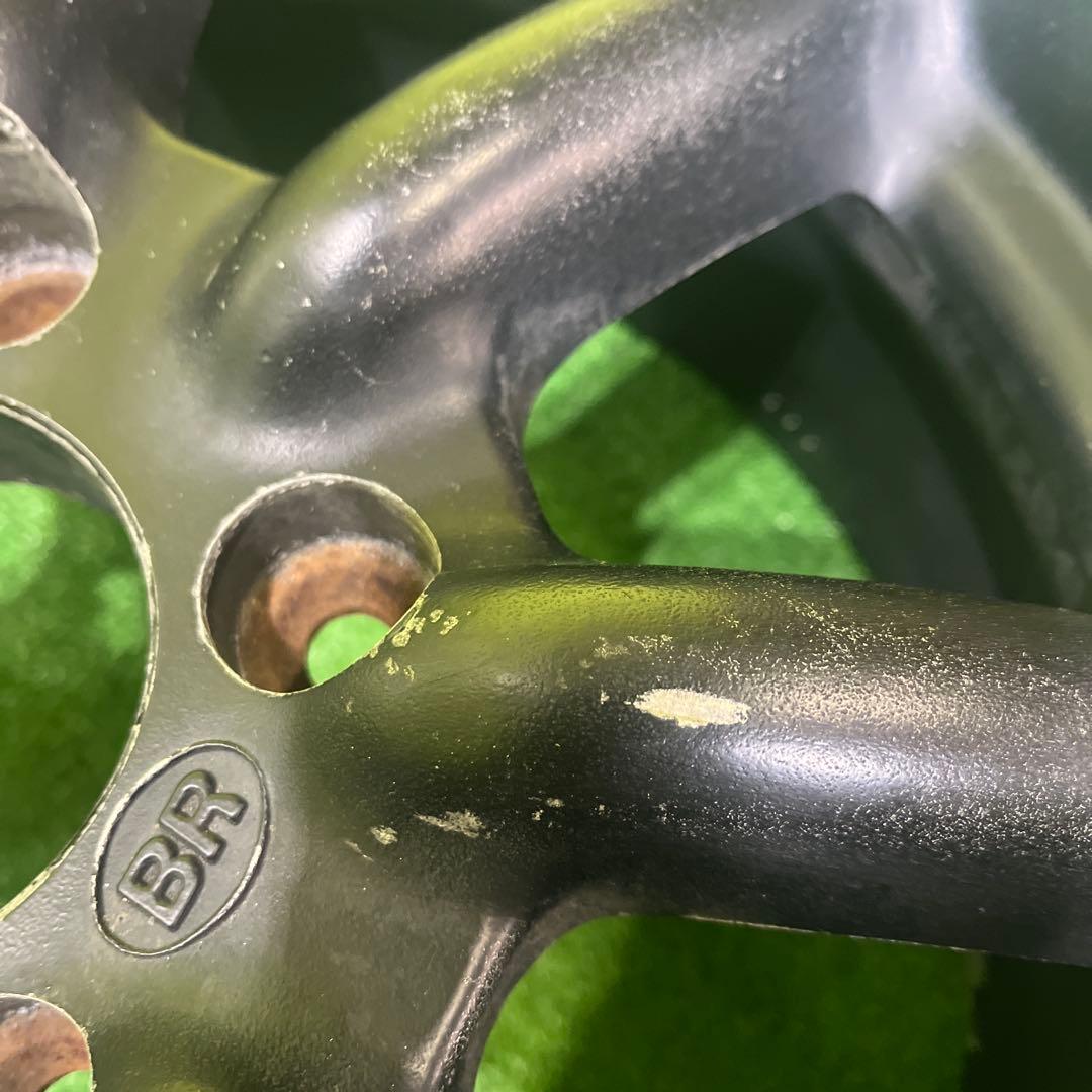 ブラックレーシング　8スポーク　2本 送料込み